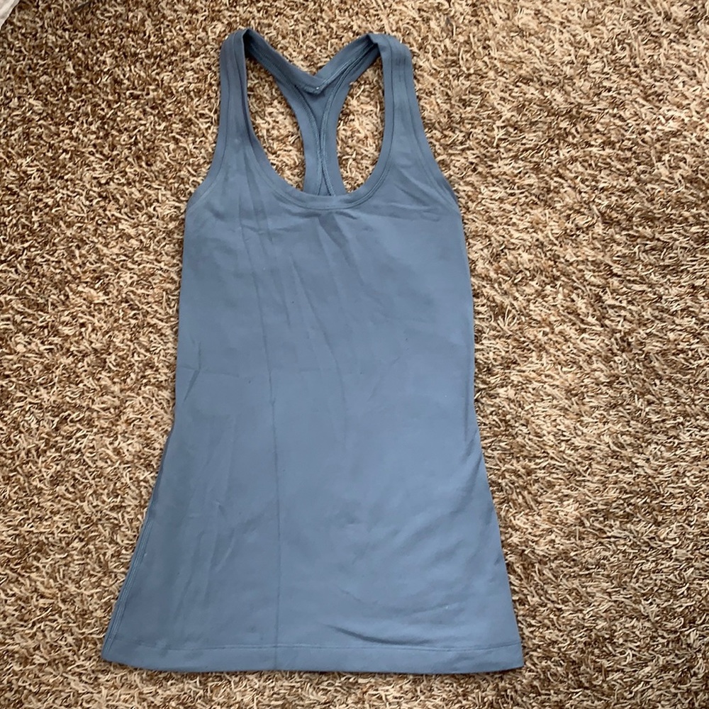 lululemon cool racerback tank size 4